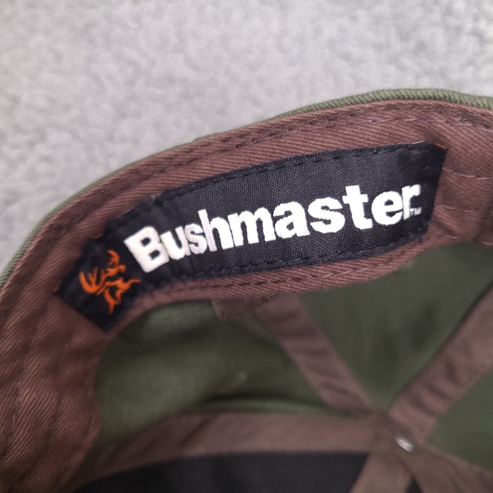 Bushmaster Hat Cap Deer Hunting Outdoor Strap‎ Back Green Camo Blend - Picture 8 of 11